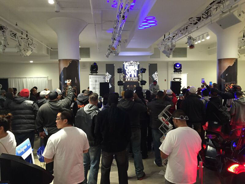 Canal Sound and Light's Jason Ayala and Jeffry Kwan used Chauvet Professional fixtures at the event.