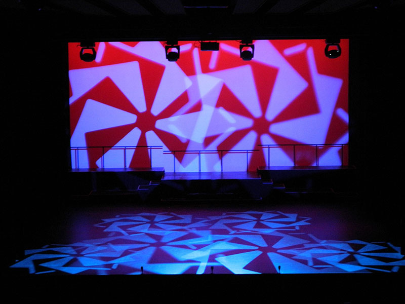 Townsville Civic Theatre in Australia is using eight HES SolaSpot CMY fixtures.