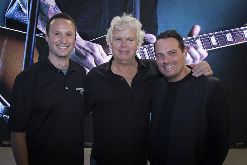 From left, Andy Gerber, Danny O'Bryen and Randy Mayer
