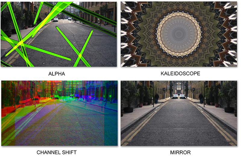 Visual Effects in Media Servers PLSN