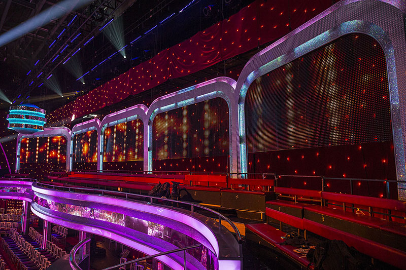 S+H's drape serves as a key part of the show's design.