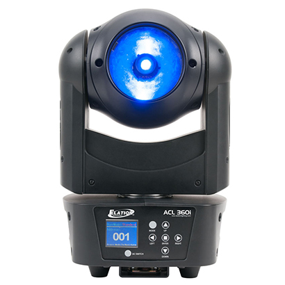 Elation ACL 360i fixtures will be featured at Winter NAMM 2016