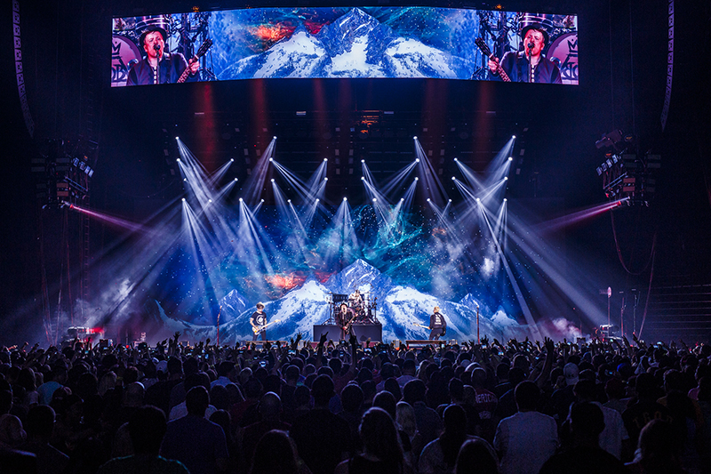 Fall Out Boy tour photo by Jack Edinger