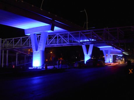 Quebradilla Bridge in Zacatecas, Mexico Glows with Light from Chauvet’s ...