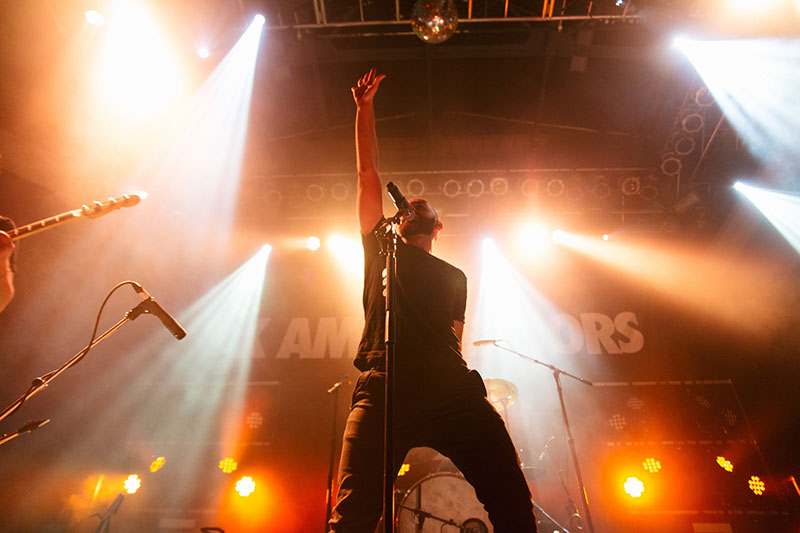 X Ambassadors Tour with MIDI-triggered Elation Lighting Rig by Cour Design