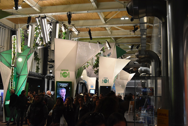 The American pavilion at Expo 2015 in Milan