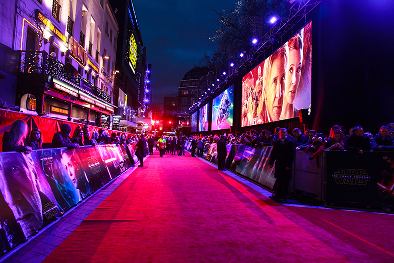The Rogue RH1 Hybrids helped to define space and add depth for video and photo coverage of the event.