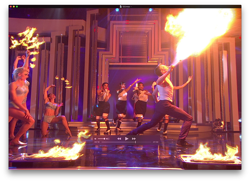 PRG supplied more than three dozen Mythos fixtures for the show.