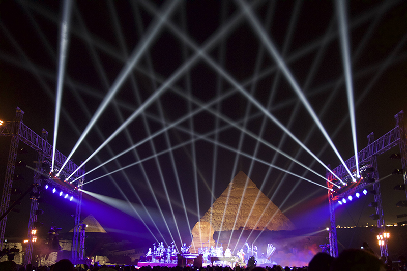 Prolite Event Solutions supplied the fixtures.