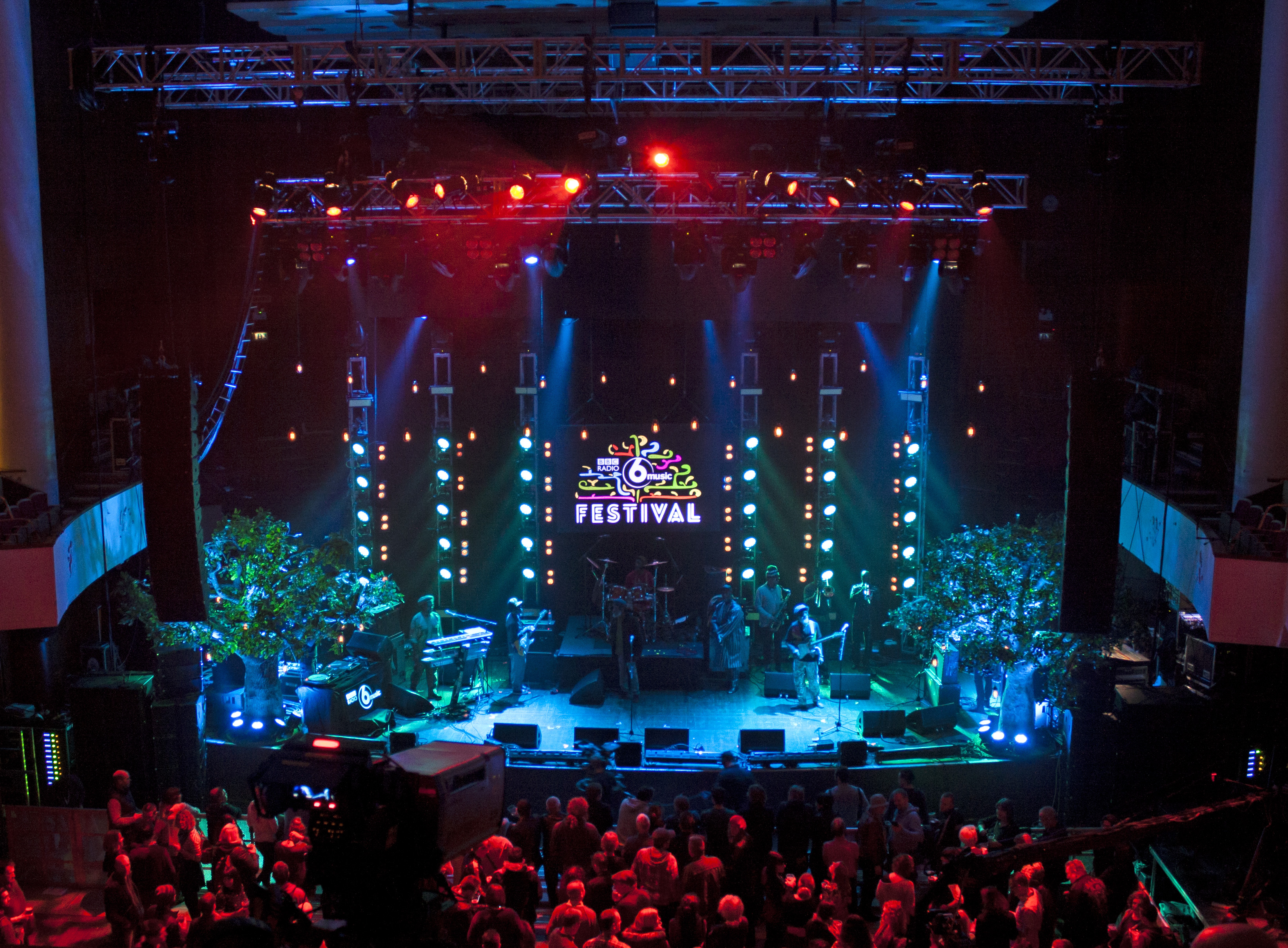 6 Music Festival in Bristol, U.K. lit by Utopium-supplied gear