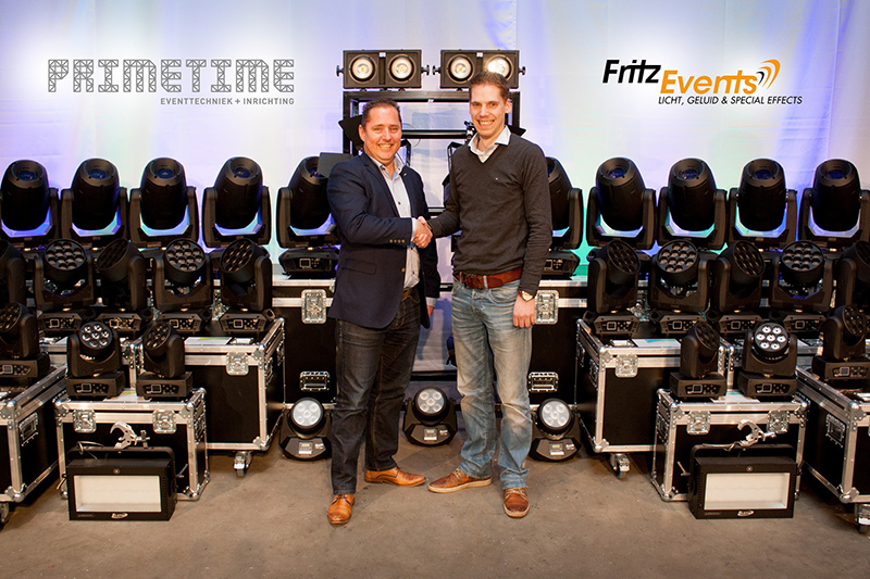 Primetime owner Patrick Michiels and Fritz Abrahams