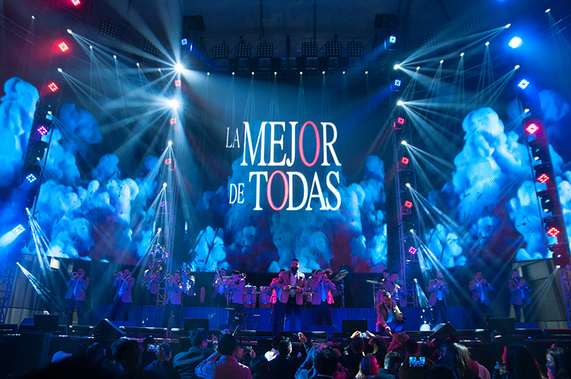 Banda el Recodo Perform with 140+ Fixtures from Chauvet Professional