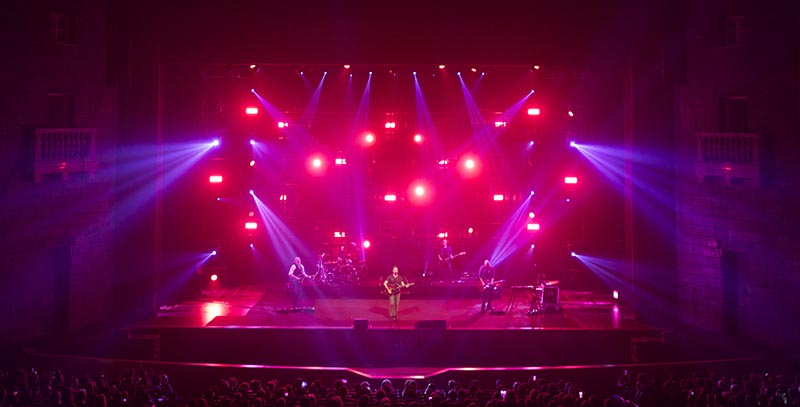 Nek's'Prima di Parlare' Tour Lit with Clay Paky Fixtures