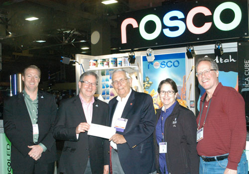 From left, Todd Spencer, Rick Rudolph, Rosco's Stan Miller, Lori Rubinstein and Mark Heiser.