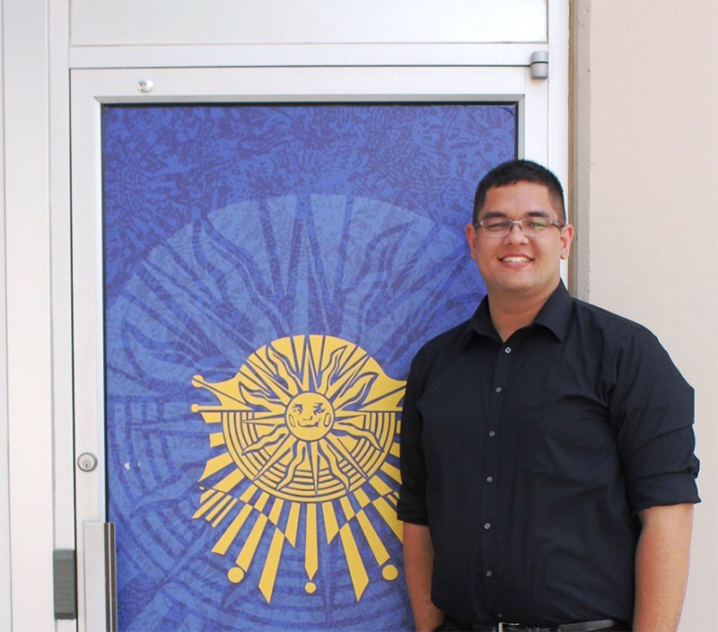 Garron Rodgers, a theatre technology student at Chapman University in Orange, CA, participated in Elite Training in automation last year.