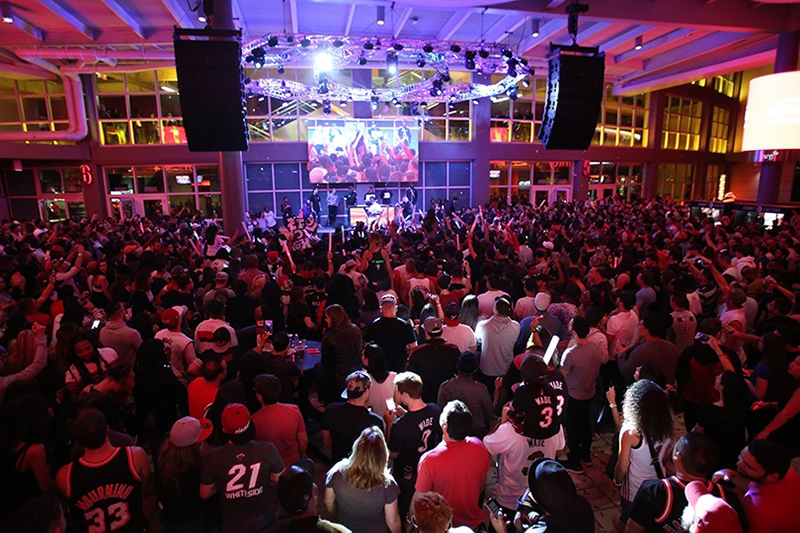 XFINITY East Plaza at American Airlines Arena in Miami