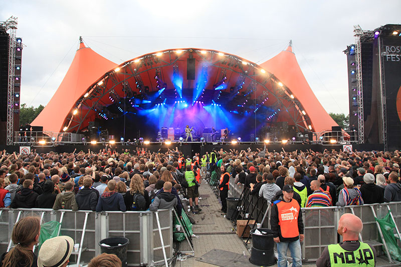 The pen system is designed to keep crowd surges to a minimum.
