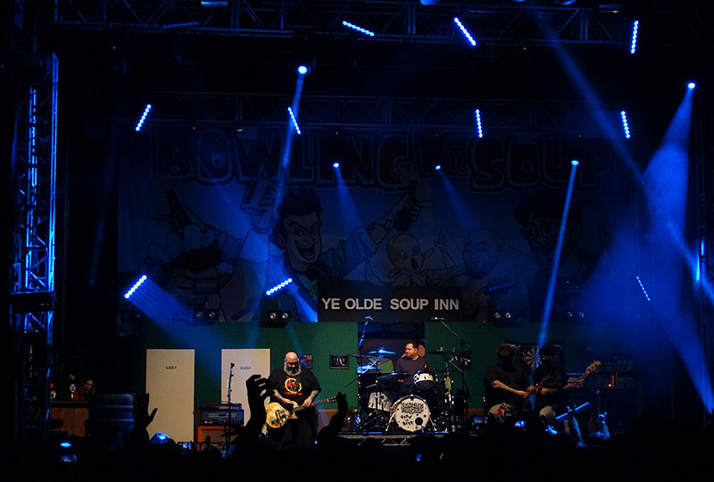 Bowling for Soup Tours UK with Elation Gear