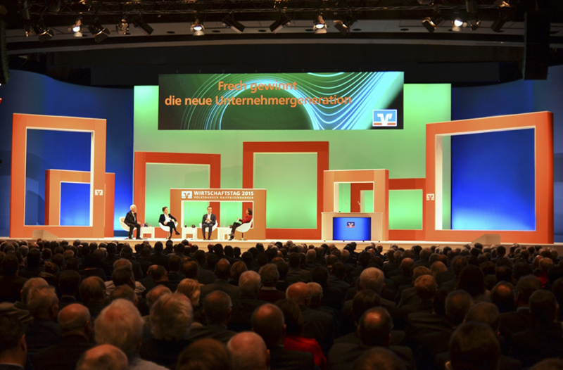 Germany's Contour Event Services stocked up on Clay Paky's Show Battens to support the visual needs of corporate events.