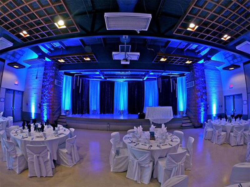 Matthew Beauchamp of Mobile Productions used WELL uplighters from Chauvet Professional.