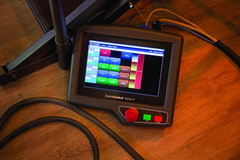 New interface for J.R. Clancy's SceneControl line of computerized rigging controllers