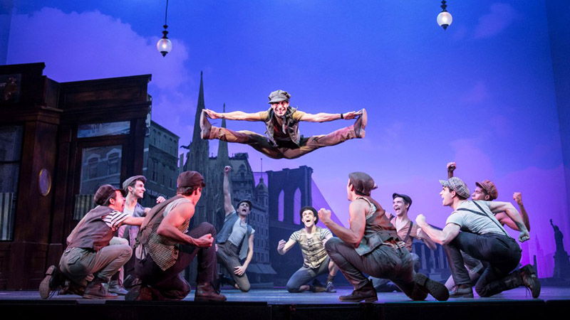 'Newsies' in Milan. Photo by Guilia Marangoni