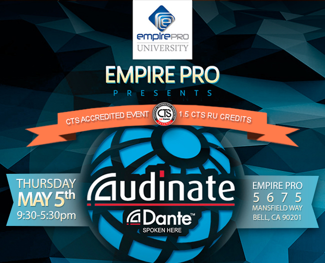 Empire Pro Hosts Training Program on May 5