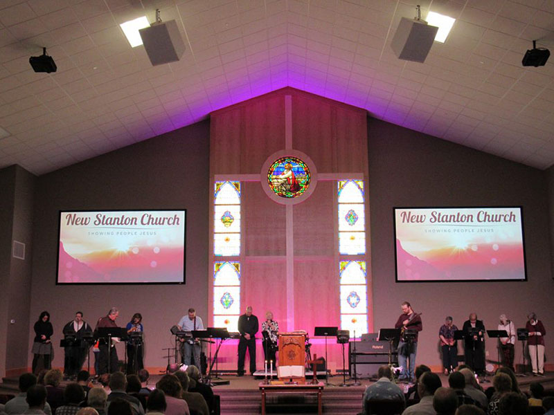 Good Sounds owner Dwight Brown opted for six COLORdash Par-Quad 18 par-style fixtures, four Rogue R2 Washes and four COLORado Batten 72 Tours.