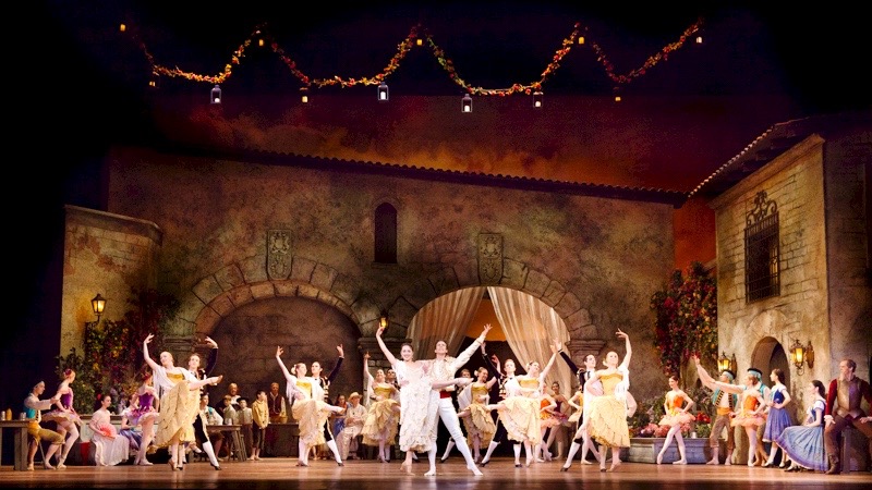 Don Quixote in Philadelphia, lit by Clay Paky fixtures
