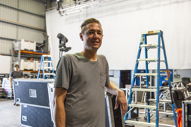 Matt Hansen from MPH Australia was an early adopter of Robe's BMFL series fixtures.
