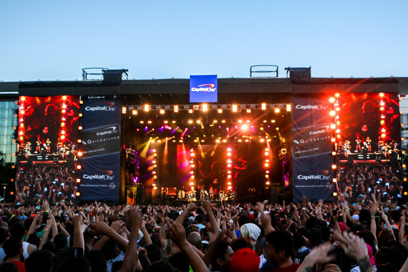 John Dickson of LD Systems in Houston used Next NXT-1 Fixtures from Chauvet.