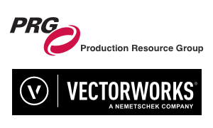 PRG and Vectorworks logos