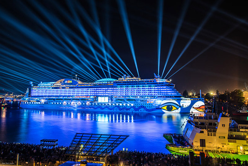 AIDAprima set sail in May. Photo by Ralph Larmann