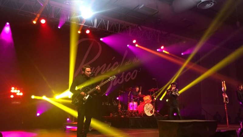 Panic! At The Disco Tours with Bandit Lites