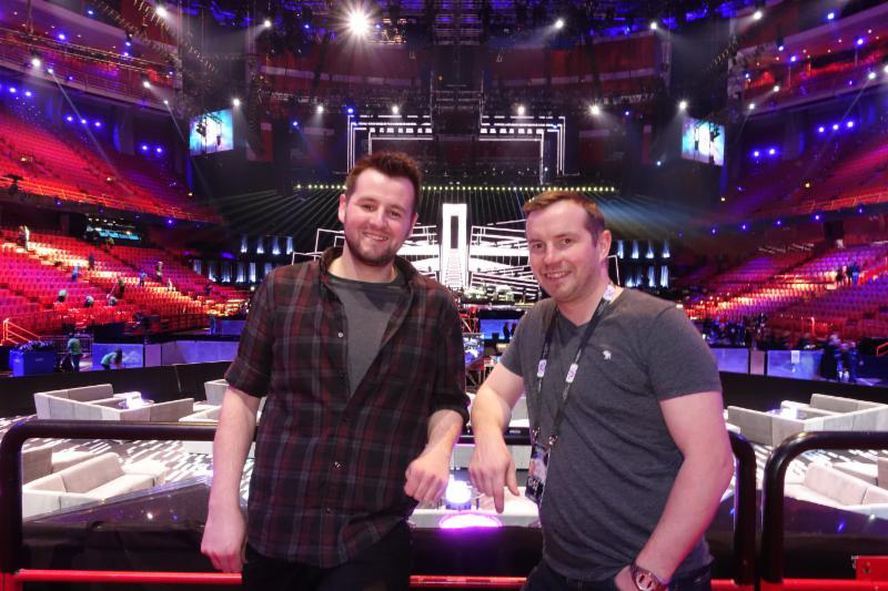 From left, FIX8Group's Fraser Walker and Neil Trenell.