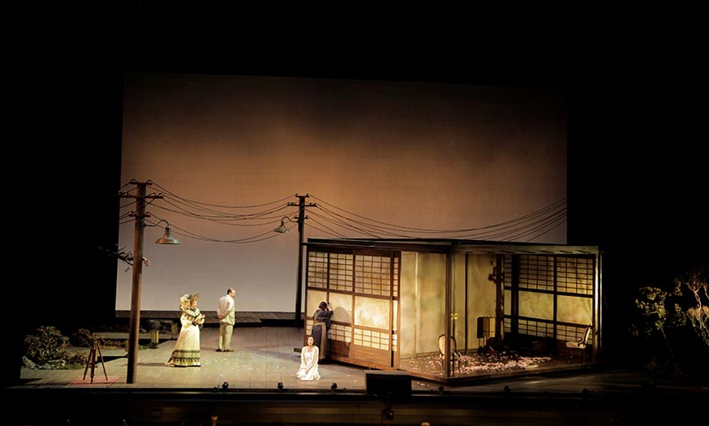 "Madame Butterfly" in Los Angeles Lit with GLP Fixtures