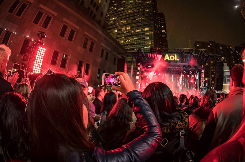 The Seaport district event included performances by Snoop Dogg, Demi Lovato, and Years and Years.