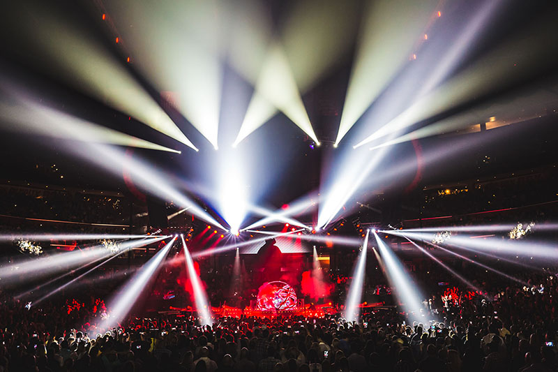 THE BMFLs were the main addition to Lighting designer Dave 'Gig' Butzler's design for the ongoing series of shows, which started back in 2014.