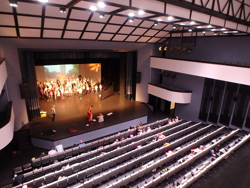 The venue is located in Paide, in central Estonia.