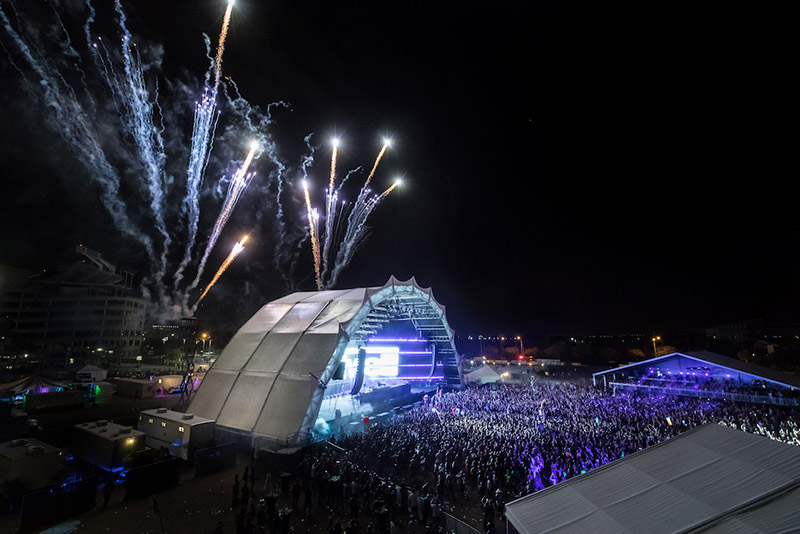 AG Production Services Sets the Stages for Sunset Music Festival in Tampa