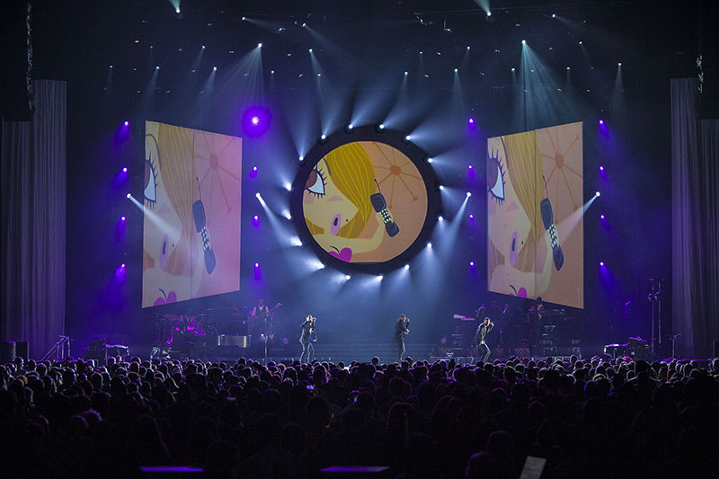 Sean Burke served as production designer for Mariah Carey’s ‘Sweet Sweet Fantasy’ tour.