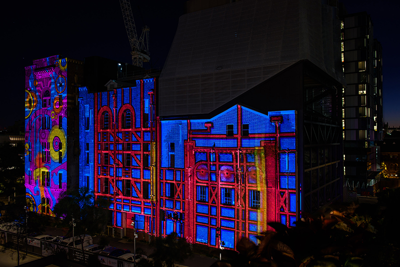 Carlton & United Brewery gets the Vivid Sydney treatment from TDC