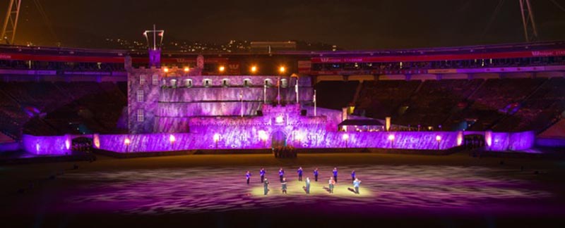 MJF Lighting decided the scale of the production warranted new followspots and invested in four Robert Juliat Merlin 2500W HMI followspots specifically for the show