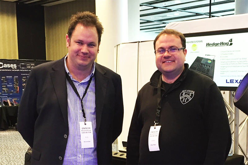From left, Nick Abel, director of ELS, and Alex Mair, managing director of Lexair.