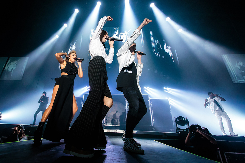 Pentatonix tour photo by Todd Moffses