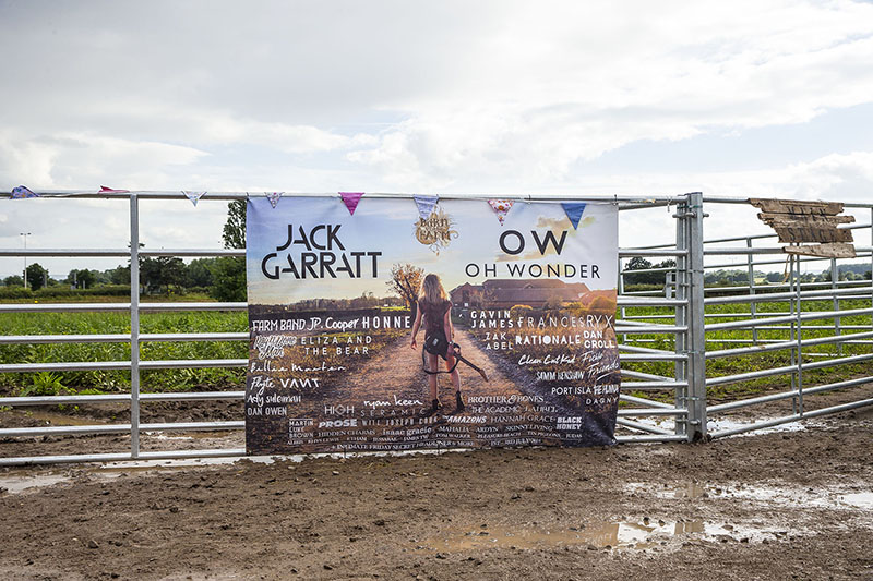 The 2016 Barn on the Farm festival was staged in the Over Farm, which is just outside Gloucester, U.K. in southwest England. Photo by Louise Stickland.