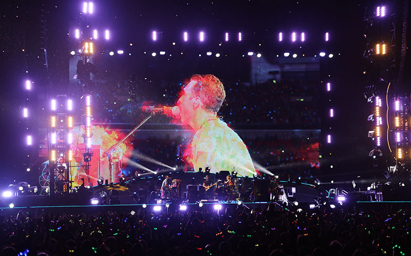 LD Paul Normandale credited the ProLights ArenaCOB4 fixtures used for the tour. Photo by the Fifth Estate Ltd.