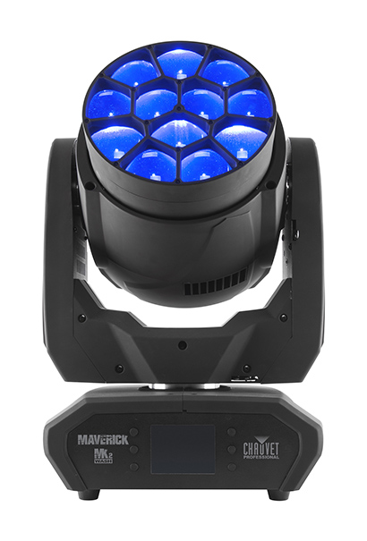 Chauvet's Maverick MK2 Wash will be among the fixtures featured.