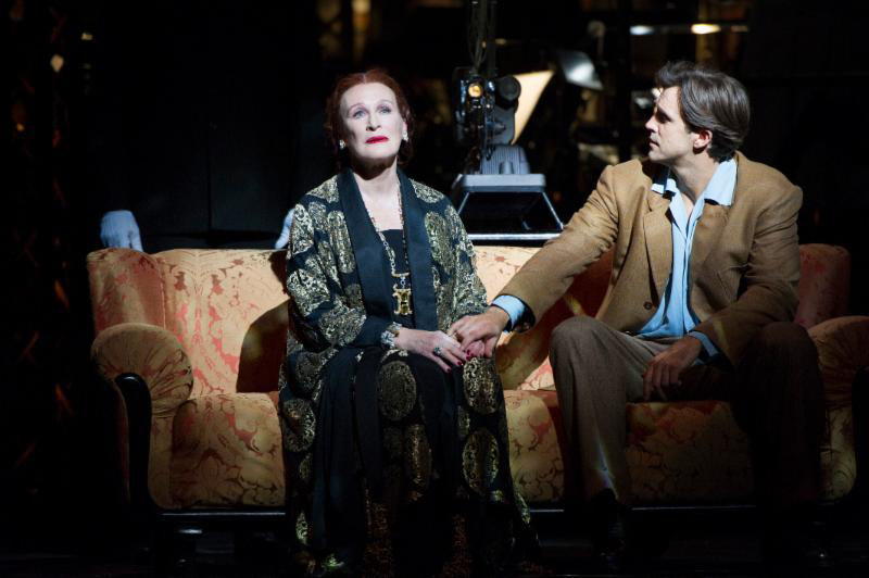 A scene from Sunset Boulevard, which features lighting from Mark Henderson.