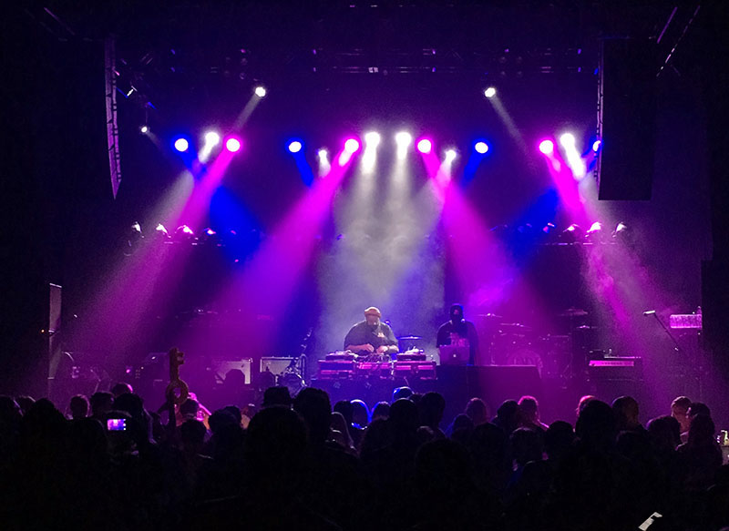 LD Lenny Sasso guided the venue toward Chauvet COLORado and Rogue fixtures.